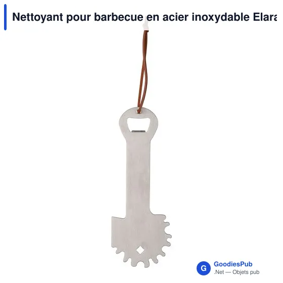Nettoyant pour barbecue personnalisable avec logo - Elara - Image 1