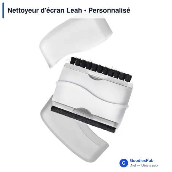 Nettoyeur d'écran personnalisable avec logo - Leah - Image 3