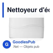 Nettoyeur d'écran personnalisable avec logo - Leah - Miniature 4
