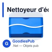 Nettoyeur d'écran personnalisable avec logo - Leah - Miniature 6
