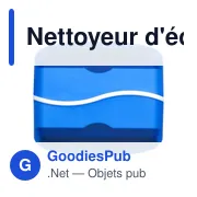 Nettoyeur d'écran personnalisable avec logo - Leah - Miniature 7