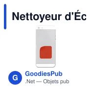 Nettoyeur d'Écran personnalisable Nopek avec logo - Miniature 2