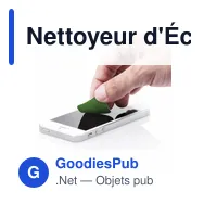 Nettoyeur d'Écran personnalisable Nopek avec logo - Miniature 3