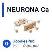 Casse-tête en bois personnalisable avec logo - Neurona - Miniature 1
