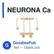 Casse-tête en bois personnalisable avec logo - Neurona - Miniature 2