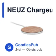 NEUZ Chargeur sans fil 15W - Miniature 1