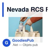 Bouteille isotherme personnalisable en acier inoxydable recyclé - Nevada RCSavec logo - Miniature 4