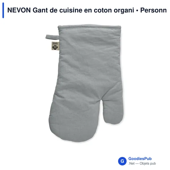 NEVON Gant de cuisine en coton organique - Image 2