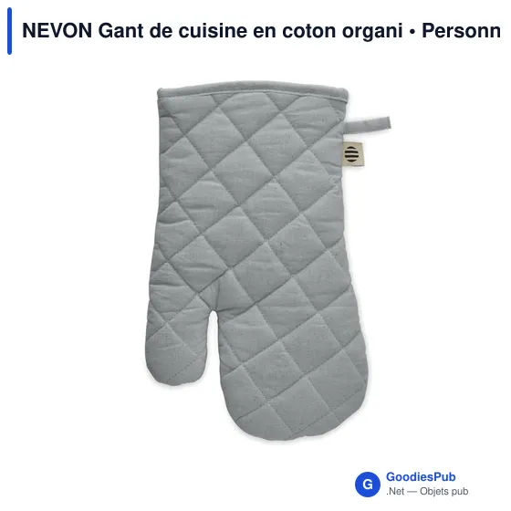 NEVON Gant de cuisine en coton organique - Image 4