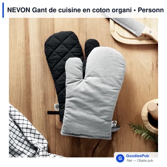 NEVON Gant de cuisine en coton organique - Image 5