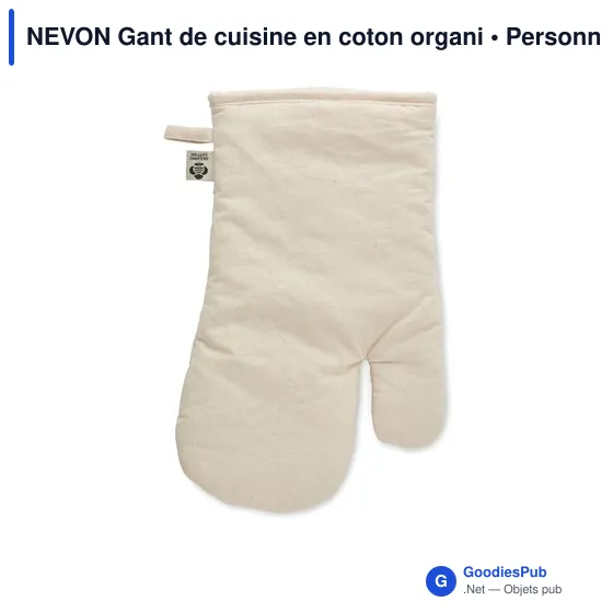 NEVON Gant de cuisine en coton organique - Image 7