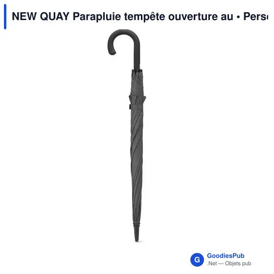 NEW QUAY Parapluie tempête ouverture au - Image 2