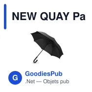 NEW QUAY Parapluie tempête ouverture au - Miniature 9