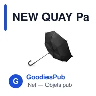 NEW QUAY Parapluie tempête ouverture au - Miniature 10