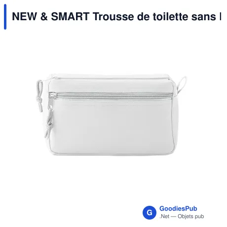NEW & SMART Trousse de toilette sans PVC