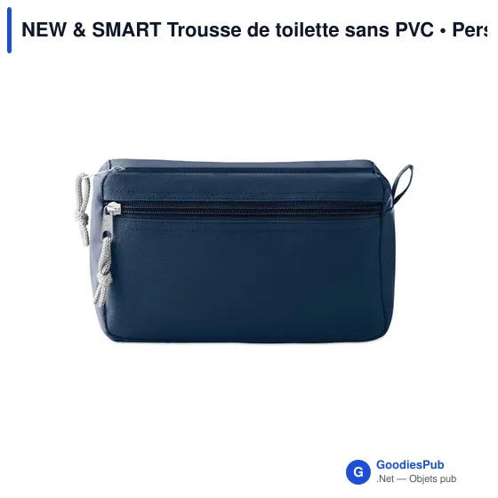 NEW & SMART Trousse de toilette sans PVC - Image 5