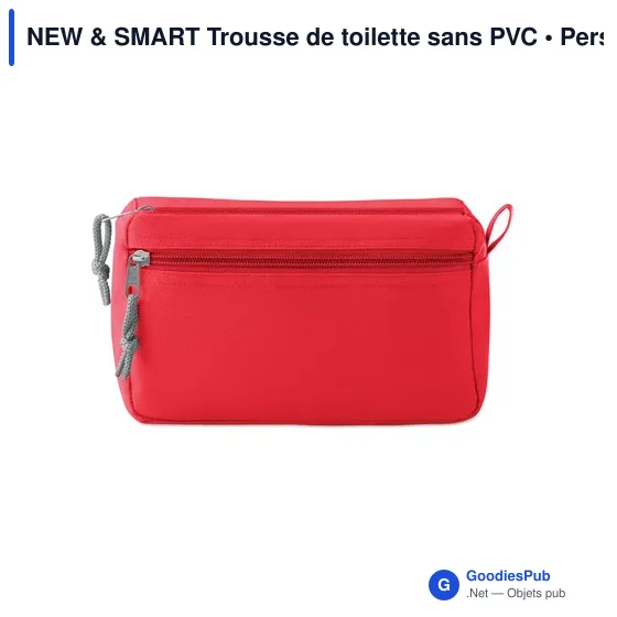 NEW & SMART Trousse de toilette sans PVC - Image 8