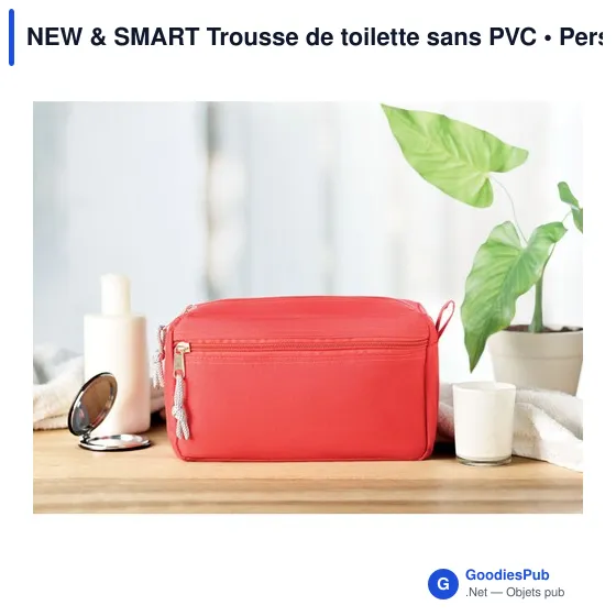 NEW & SMART Trousse de toilette sans PVC - Image 10