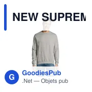 NEW SUPREME SWEATER 280g - Miniature 1