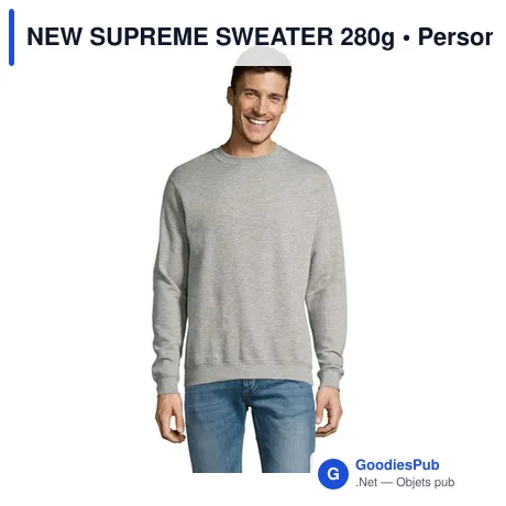 NEW SUPREME SWEATER 280g