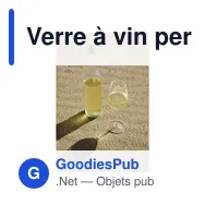 Verre à vin personnalisable 350 ml avec logo - Nice - Miniature 2