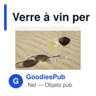 Verre à vin personnalisable 350 ml avec logo - Nice - Miniature 3