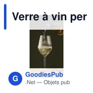Verre à vin personnalisable 350 ml avec logo - Nice - Miniature 4