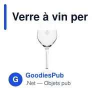 Verre à vin personnalisable 350 ml avec logo - Nice - Miniature 5