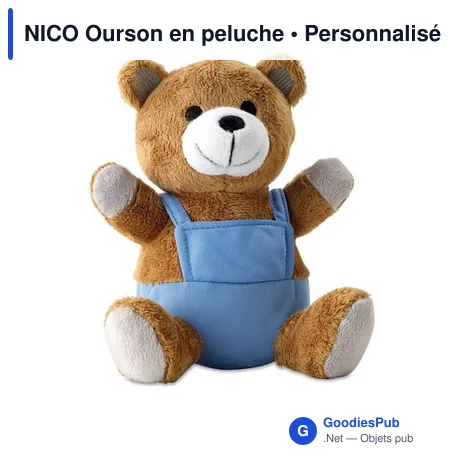 NICO Ourson en peluche