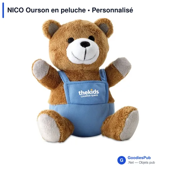 NICO Ourson en peluche - Image 2