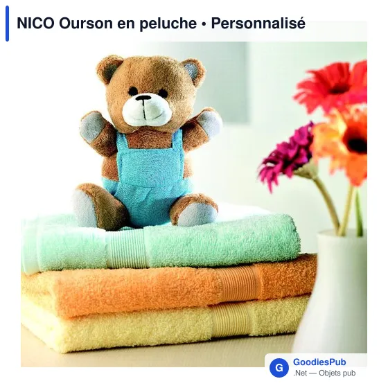 NICO Ourson en peluche - Image 3