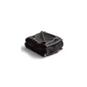 Variante Noir - Poncho polaire personnalisable 120 x 160 cm avec logo - Nightingale