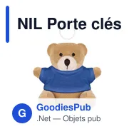 NIL Porte clés nounours - Miniature 3