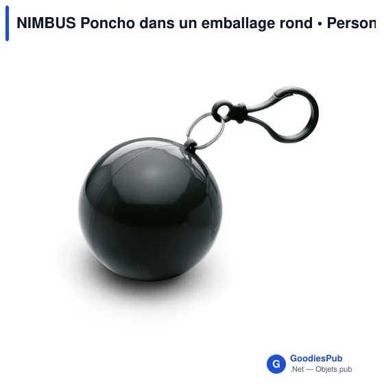 NIMBUS Poncho dans un emballage rond - Image 1