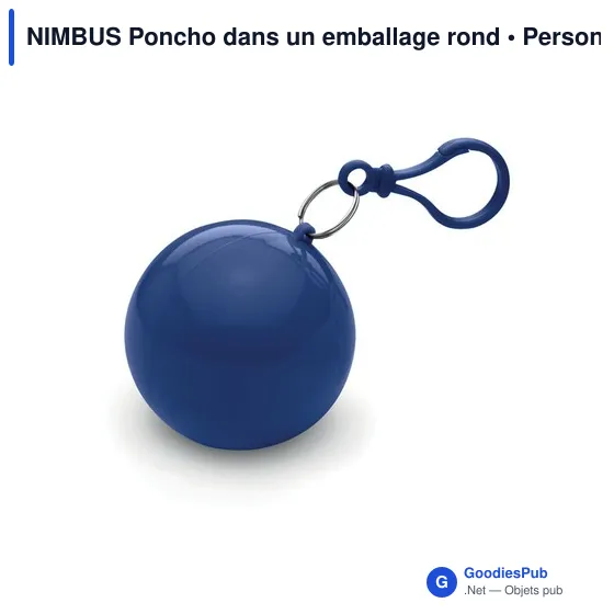 NIMBUS Poncho dans un emballage rond - Image 2
