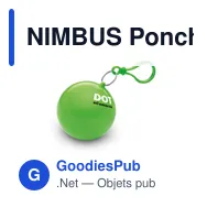 NIMBUS Poncho dans un emballage rond - Miniature 11