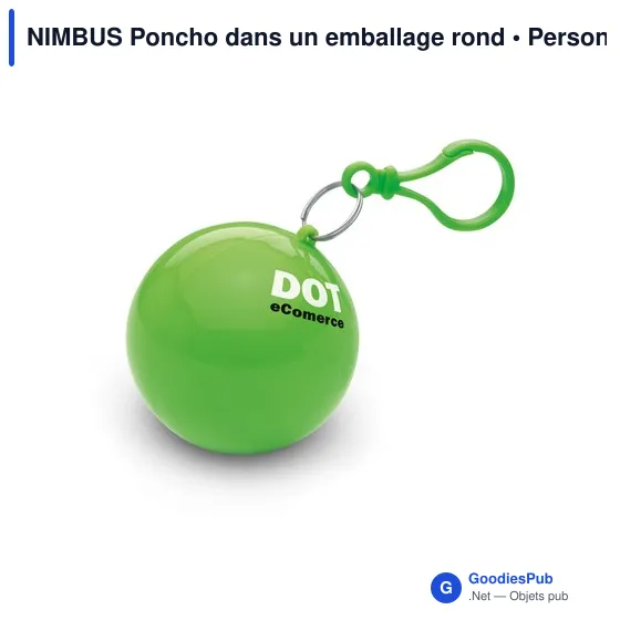 NIMBUS Poncho dans un emballage rond - Image 11