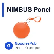 NIMBUS Poncho dans un emballage rond - Miniature 12