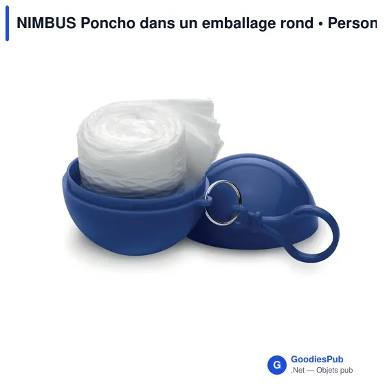 NIMBUS Poncho dans un emballage rond - Image 3