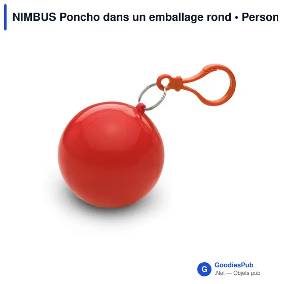 NIMBUS Poncho dans un emballage rond - Image 5