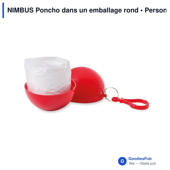 NIMBUS Poncho dans un emballage rond - Image 6