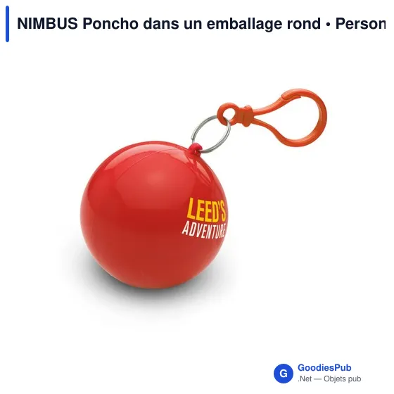 NIMBUS Poncho dans un emballage rond - Image 7