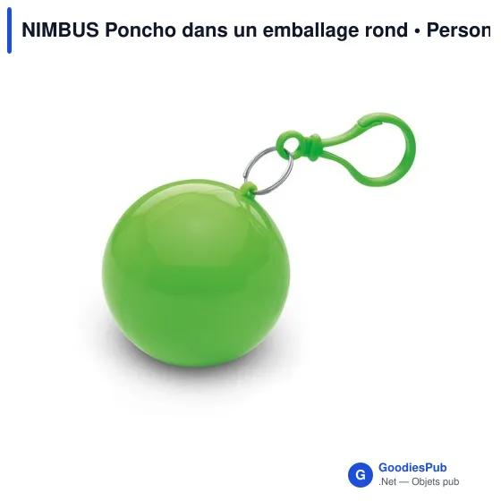 NIMBUS Poncho dans un emballage rond - Image 9