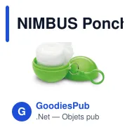 NIMBUS Poncho dans un emballage rond - Miniature 10