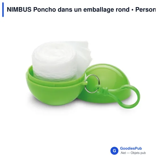 NIMBUS Poncho dans un emballage rond - Image 10