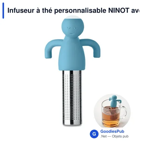 Infuseur à thé personnalisable NINOT avec logo