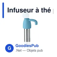 Infuseur à thé personnalisable NINOT avec logo - Miniature 5