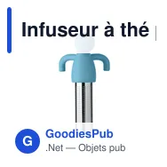 Infuseur à thé personnalisable NINOT avec logo - Miniature 7