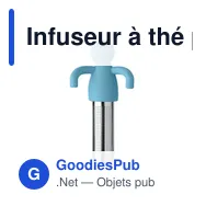 Infuseur à thé personnalisable NINOT avec logo - Miniature 9