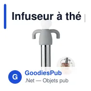 Infuseur à thé personnalisable NINOT avec logo - Miniature 10